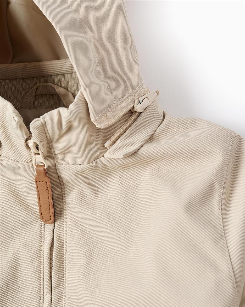 ΜΠΟΥΦΑΝ HOODIES BEIGE BABY BOY ZIPPY S6M-3Y - Image 4