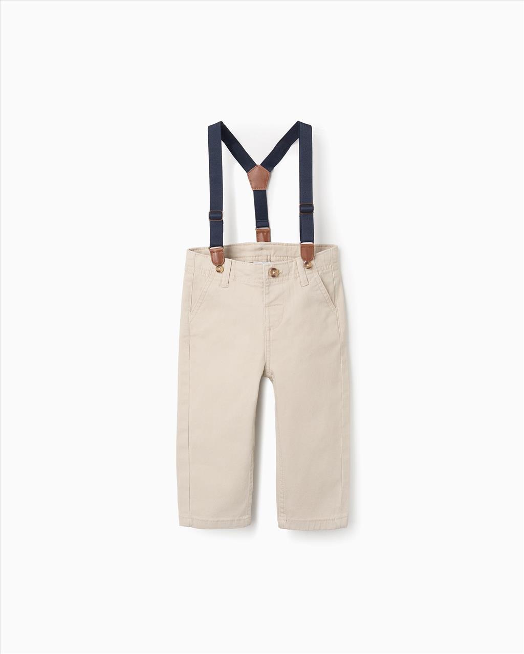 ΠΑΝΤΕΛΟΝΙ CHINO BEIGE BABY BOY ZIPPY S6M-3Y