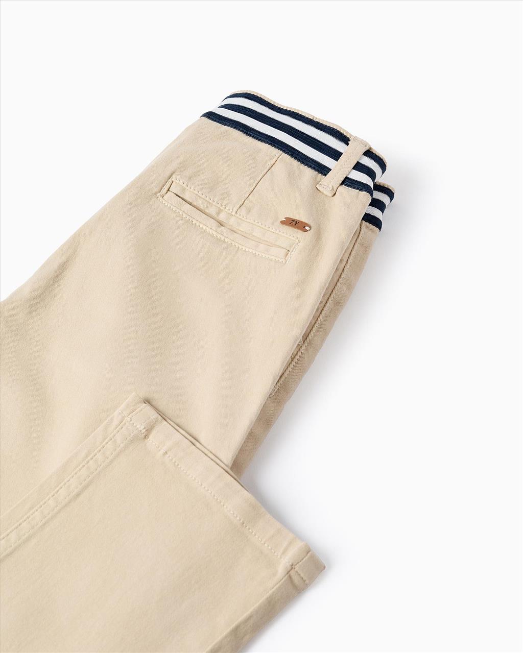 ΠΑΝΤΕΛΟΝΙ CHINO BEIGE BOY ZIPPY S3-14 - Image 3