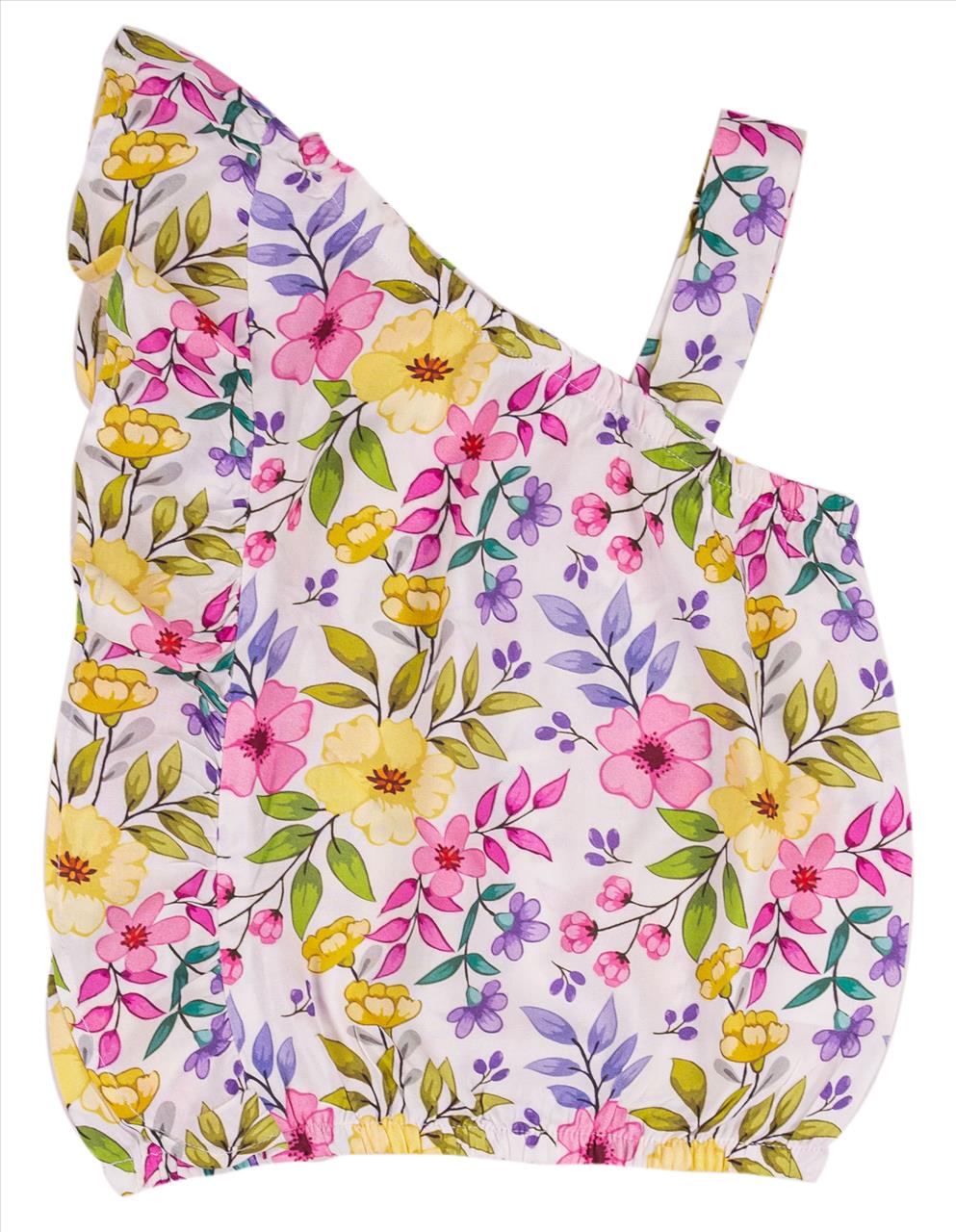 CROP TOP FLORAL GIRL E.M.C S3-8