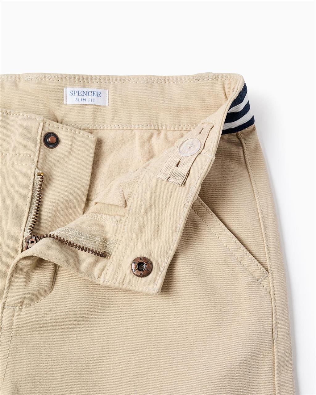 ΠΑΝΤΕΛΟΝΙ CHINO BEIGE BOY ZIPPY S3-14 - Image 4