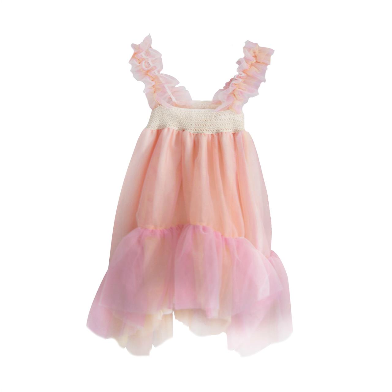 ΦΟΡΕΜΑ FLOWER GIRLS COLOURFUL BY TWO IN A CASTLE