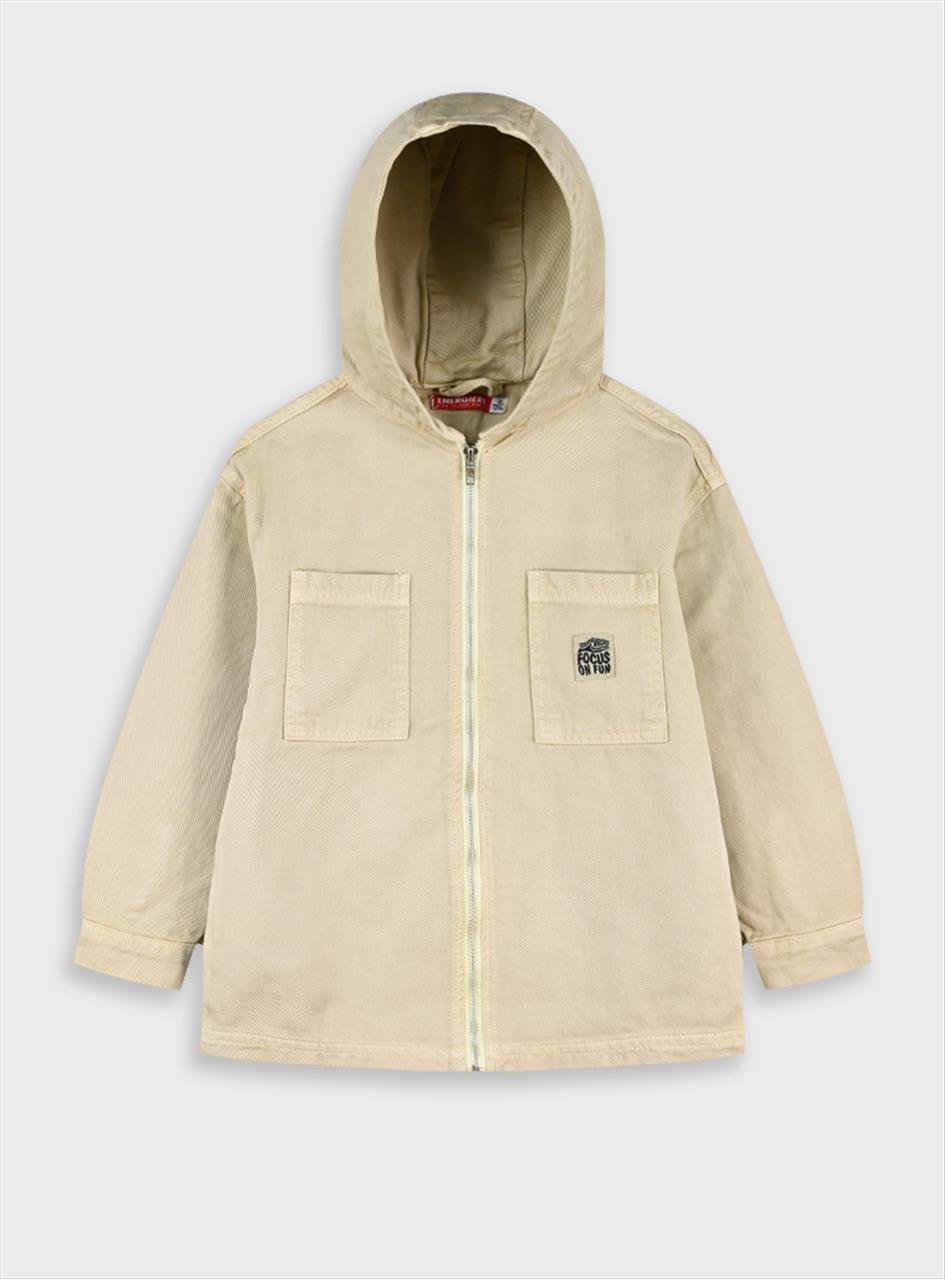 JACKET HOODIES BEIGE BOY ENERGIERS S6-16