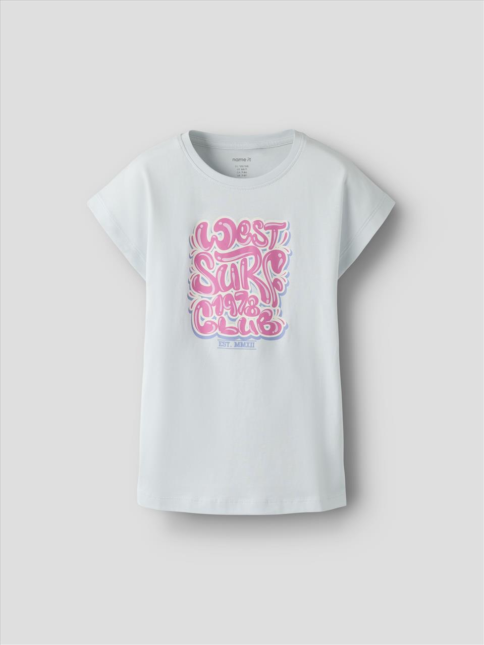 TSHIRT K/M COTTON 4CLS GIRL NAME IT S7-14 - Image 3