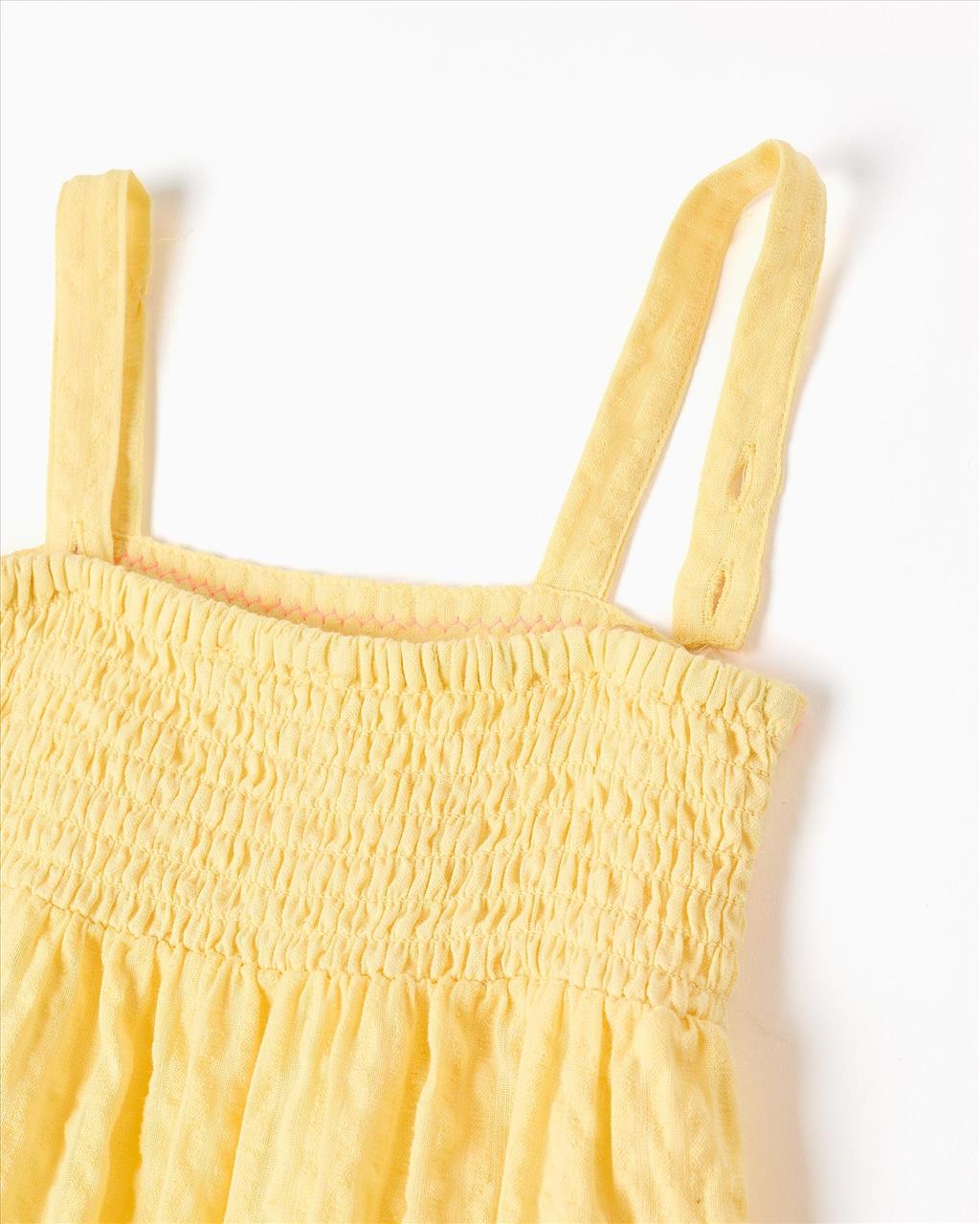 ΦΟΡΕΜΑ ΤΙΡΑΝΤΕ YELLOW BABY GIRL ZIPPY S6M-3Y - Image 3