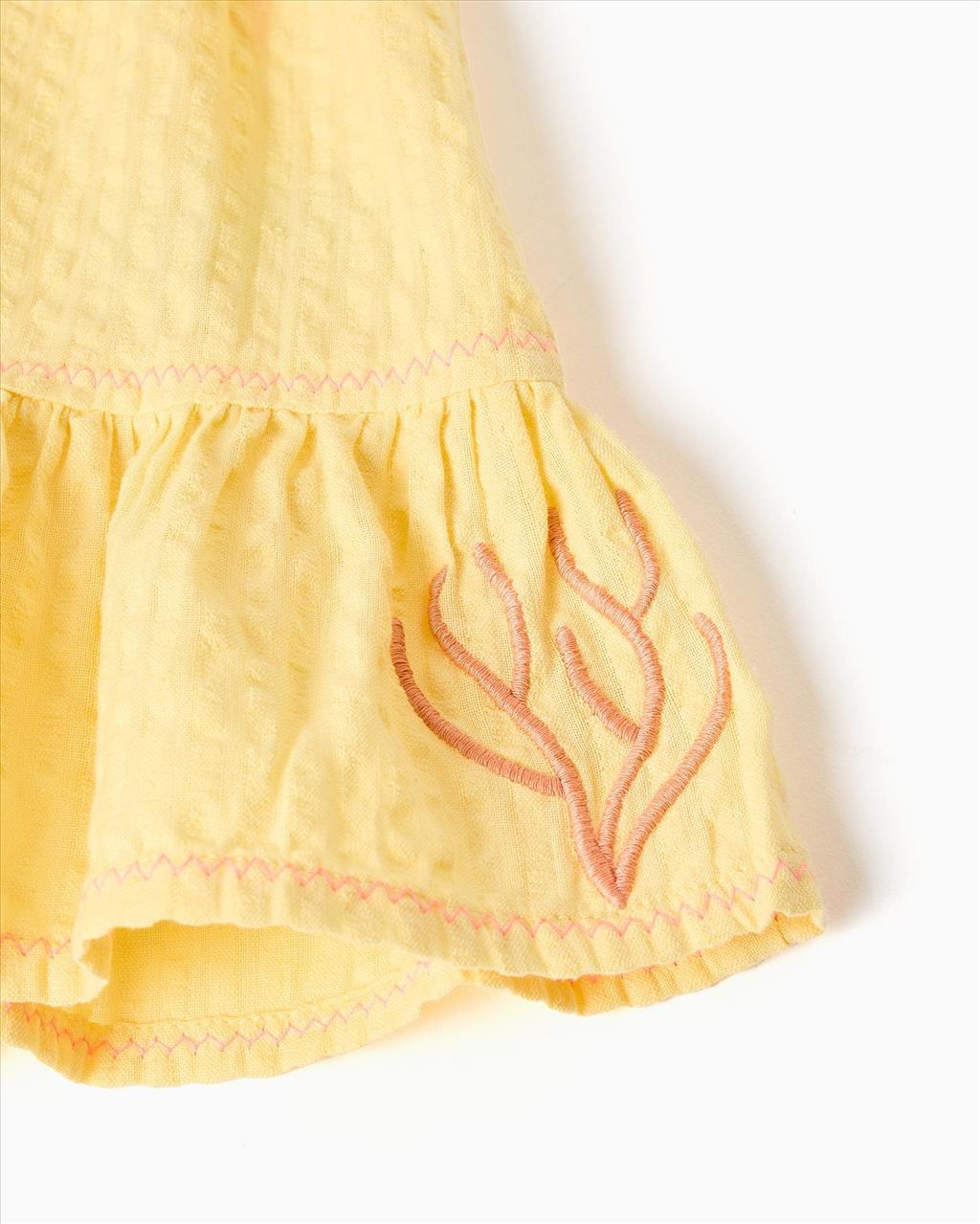 ΦΟΡΕΜΑ ΤΙΡΑΝΤΕ YELLOW BABY GIRL ZIPPY S6M-3Y - Image 4