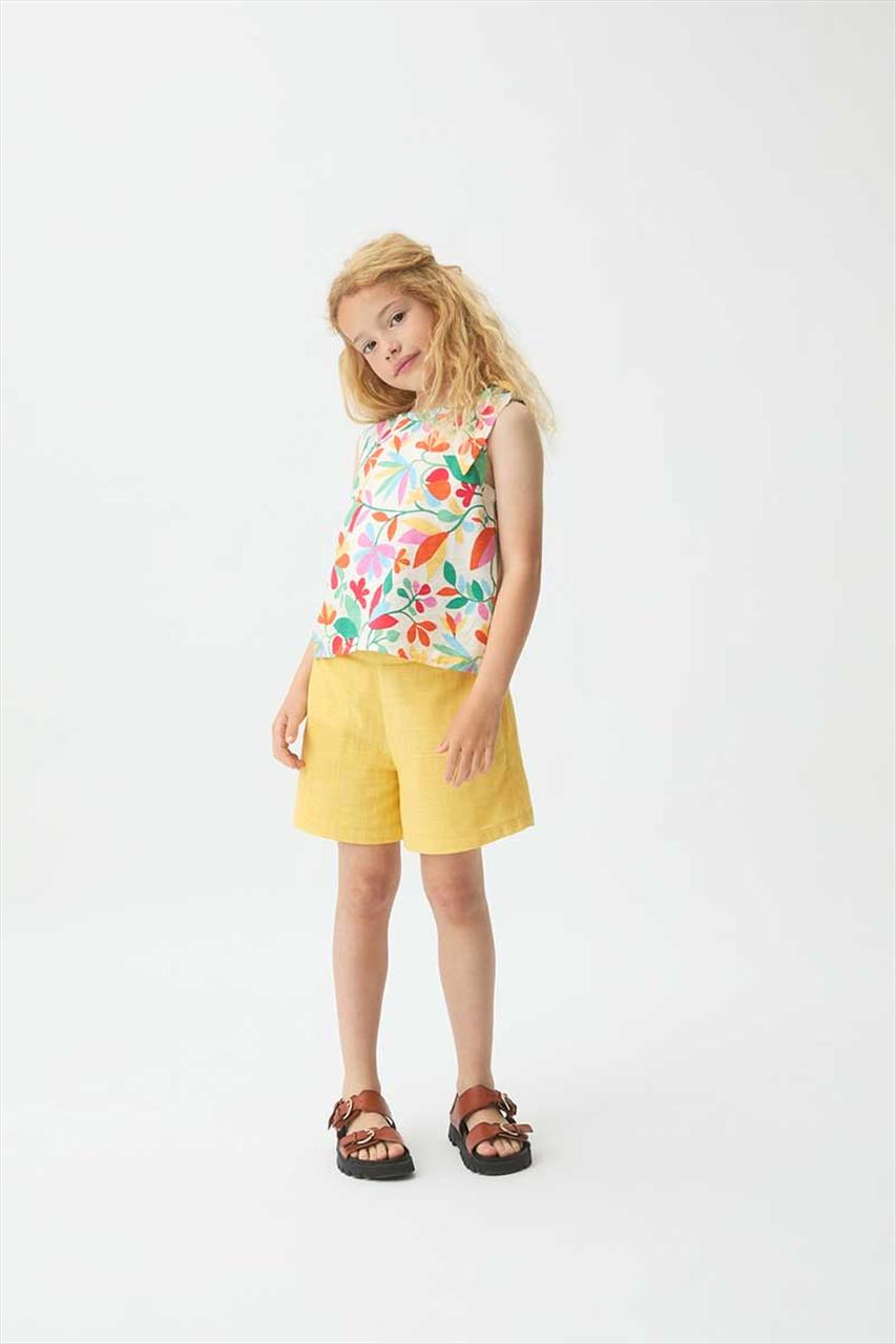 CROP TOP FLORAL GIRL COMPANIA FANTASTICA S4-13