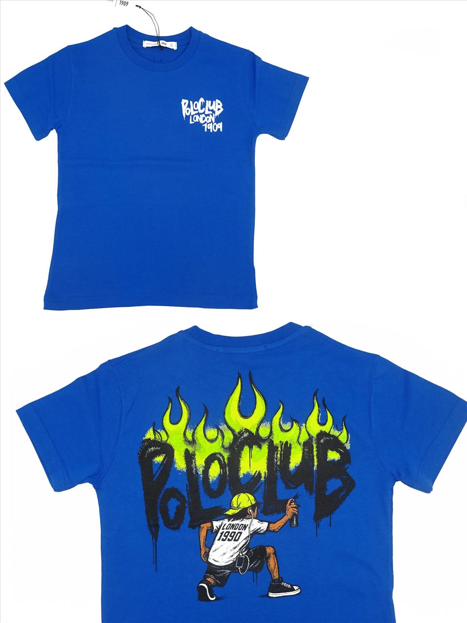 TSHIRT K/M COTTON 2CLS BOY POLO CLUB S3-16