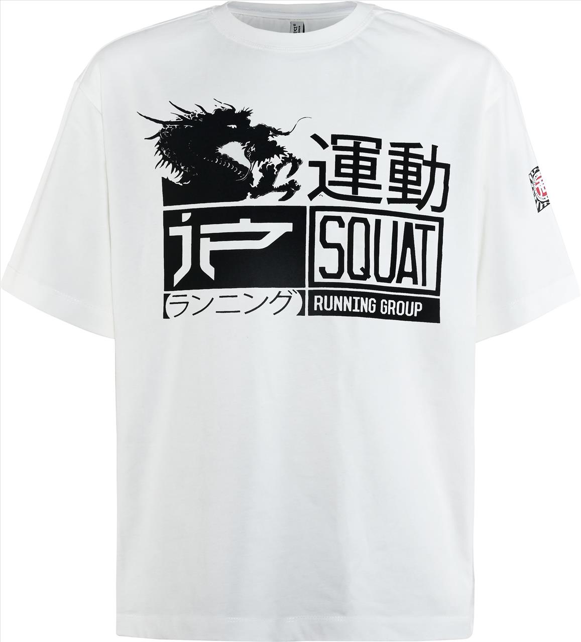 TSHIRT K/M WHITE BOY BLUE EFFECT S8-16