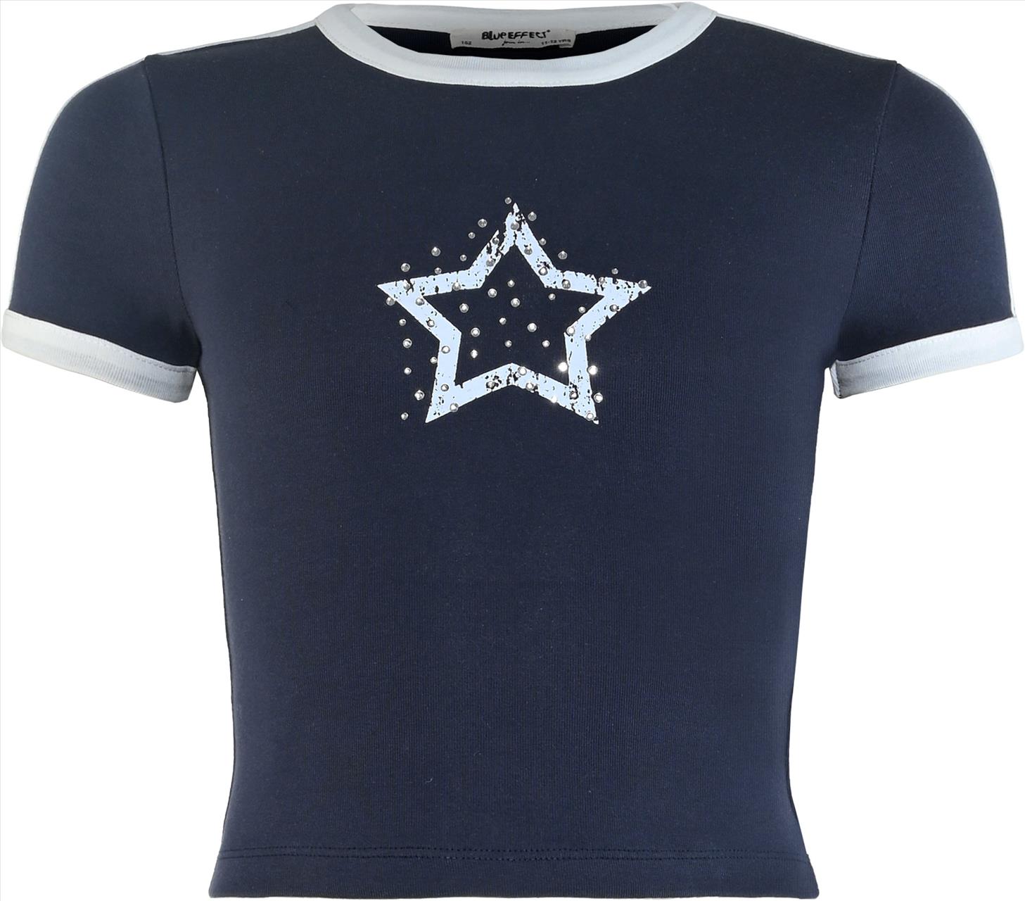 CROP TOP BLUE GIRL BLUE EFFECT S8-16