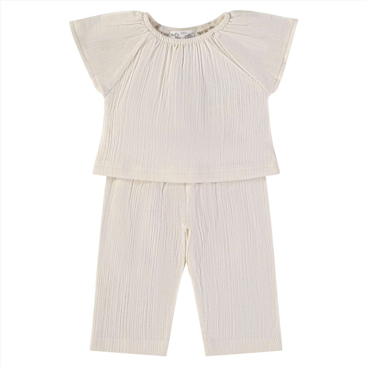 ΣΕΤ ΜΠΛΟΥΖΑ-ΠΑΝΤΕΛΟΝΙ BEIGE GIRL BABYBOL S12M-8Y