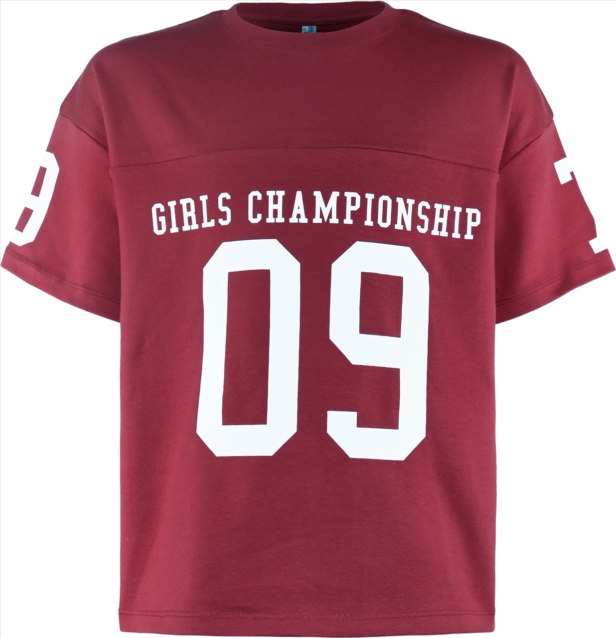 CROP TOP RED GIRL BLUE EFFECT S8-16