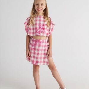 SET PINKLADY SKORT-TOP TWO IN A CASTLE