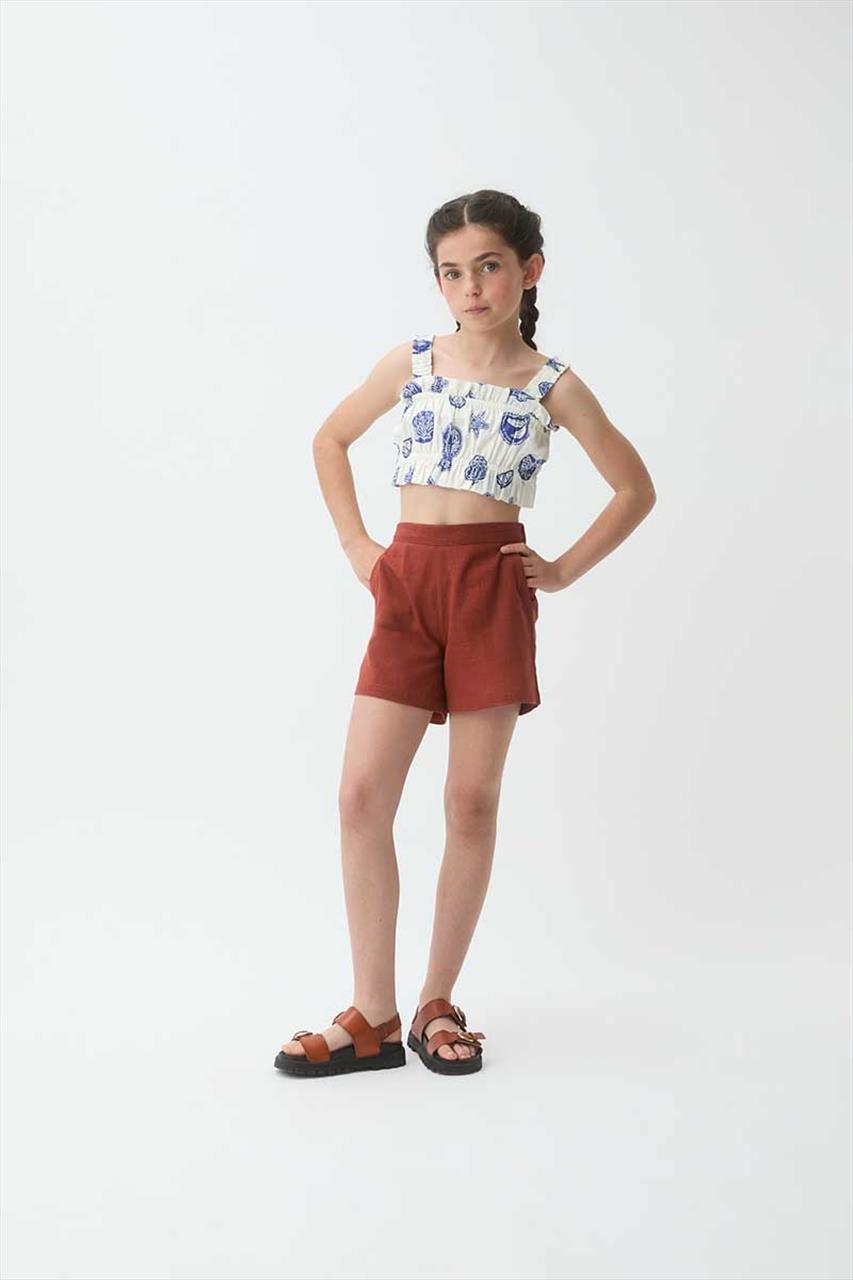 CROP TOP IVORY GIRL COMPANIA FANTASICA S4-13