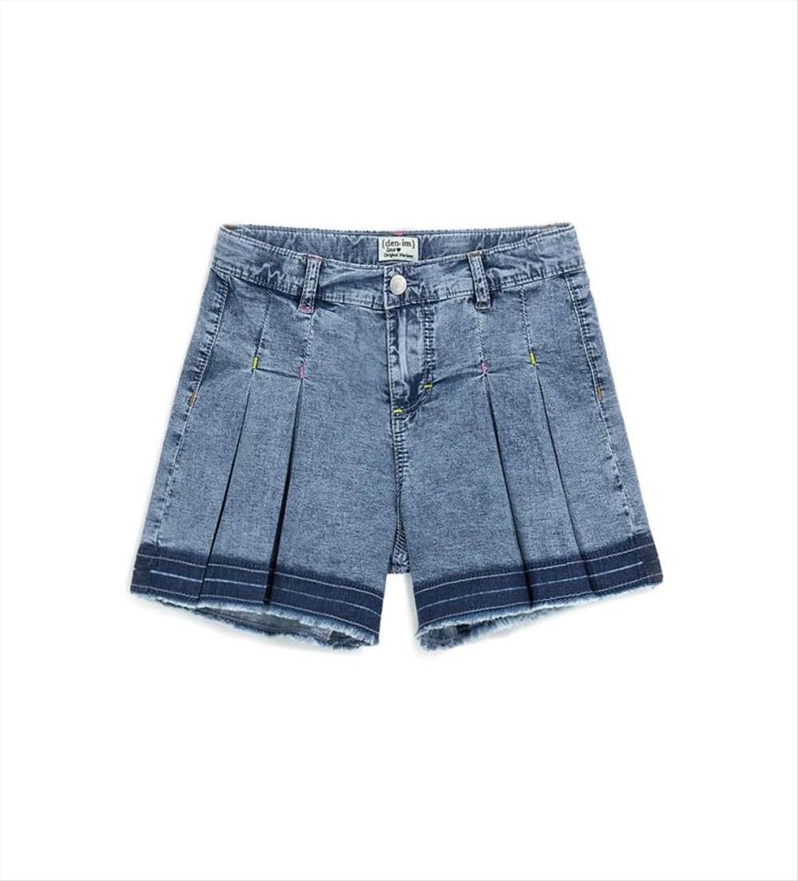 SHORTS DENIM FRINGED BY OR. MARINES