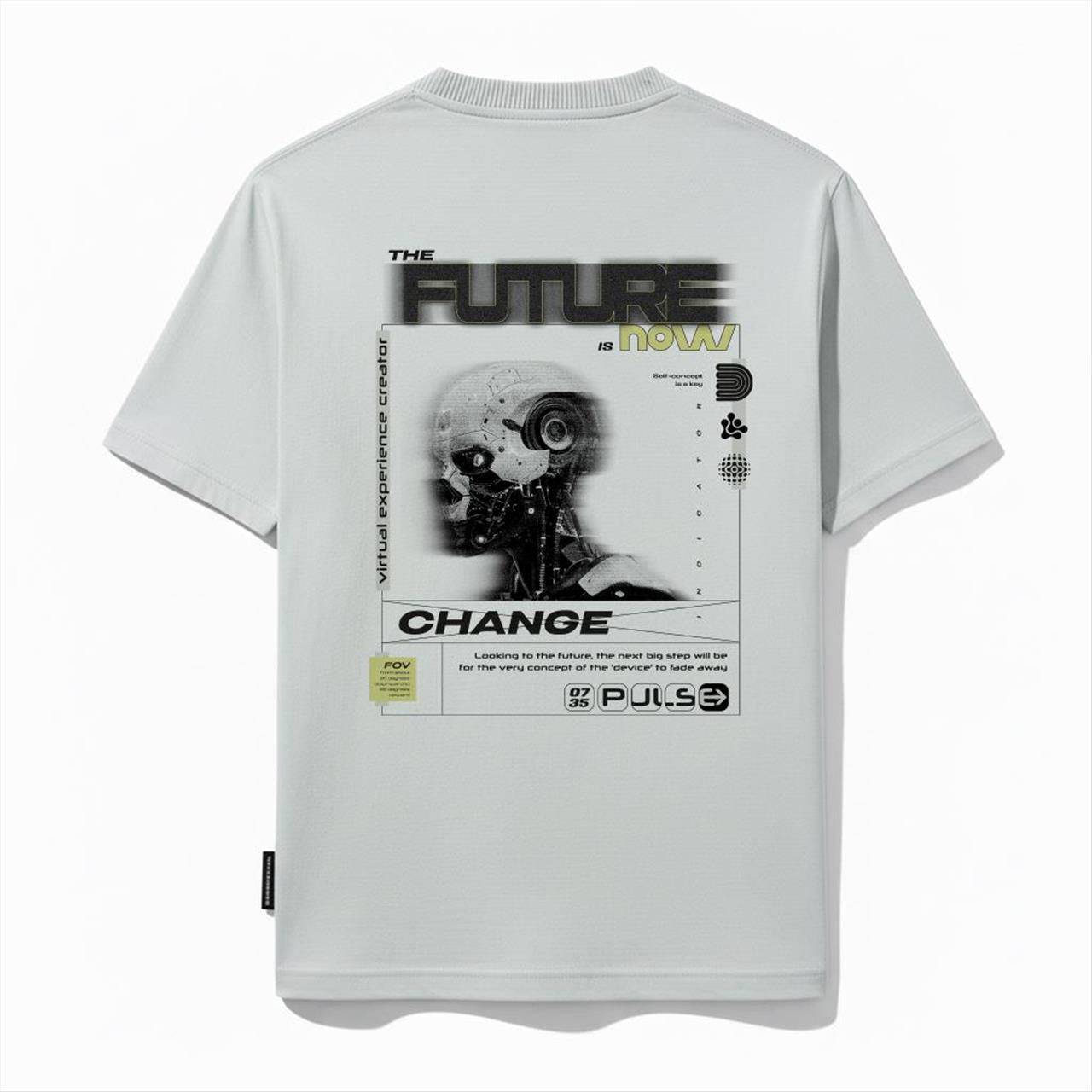 TSHIRT K/M COTTON GREY BOY LOSAN S8-16