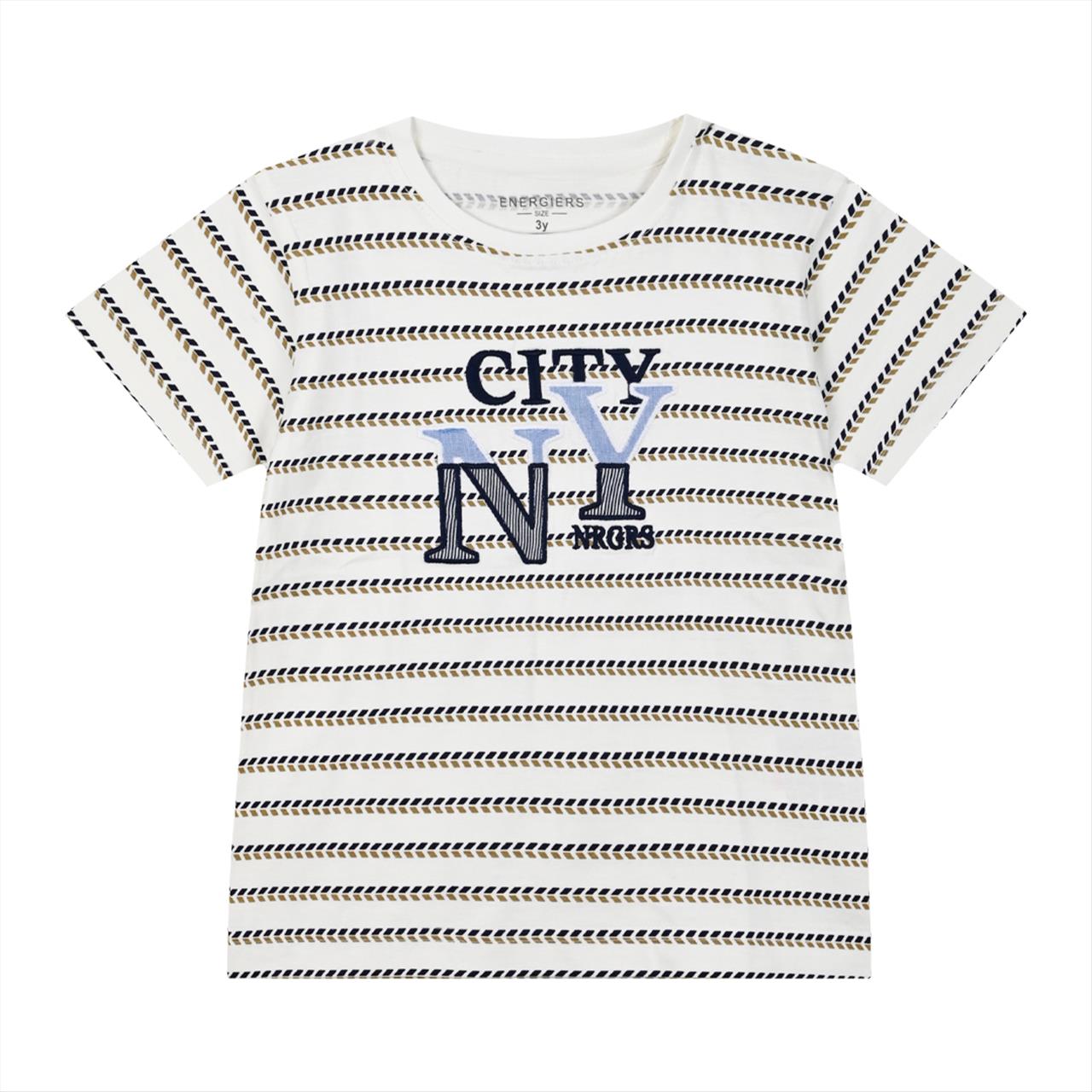 TSHIRT K/M COTTON BOY ENERGIERS S12M-6Y