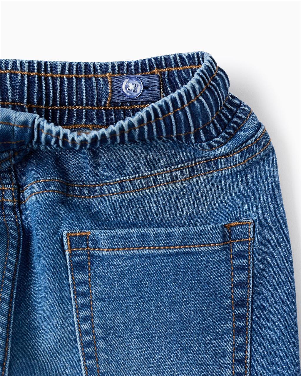 SHORTS DENIM BLUE BOY ZIPPY S3-12 - Image 3