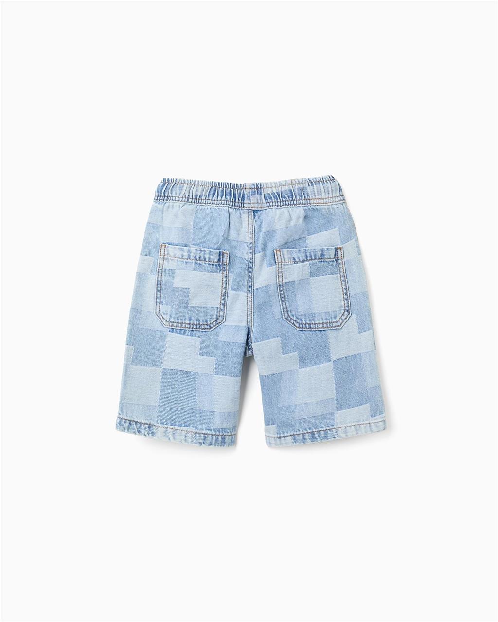 SHORTS DENIM BLUE BOY ZIPPY S3-12 - Image 2
