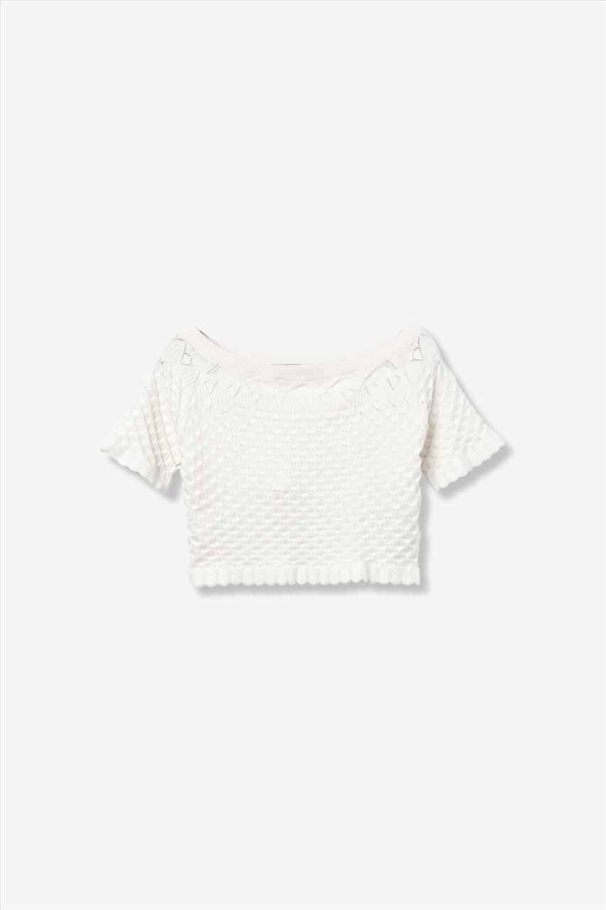 ΜΠΛΟΥΖΑ Κ/Μ ΠΛΕΚΤΗ IVORY GIRL TIFFOSI S10-18