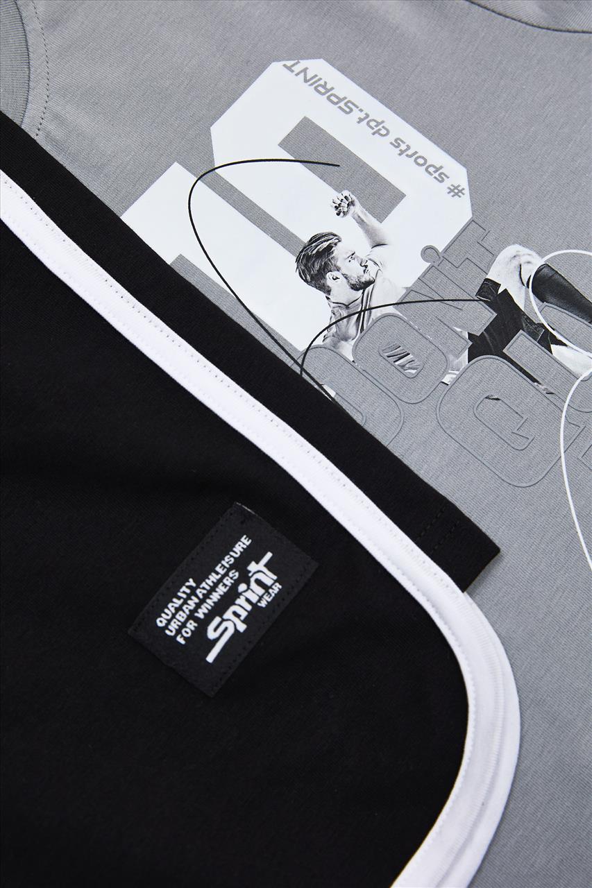 SET TSHIRT-SHORTS FOOTBALL/BASKETBALL 2CLS BOY SPRINT S7-16 - Image 3