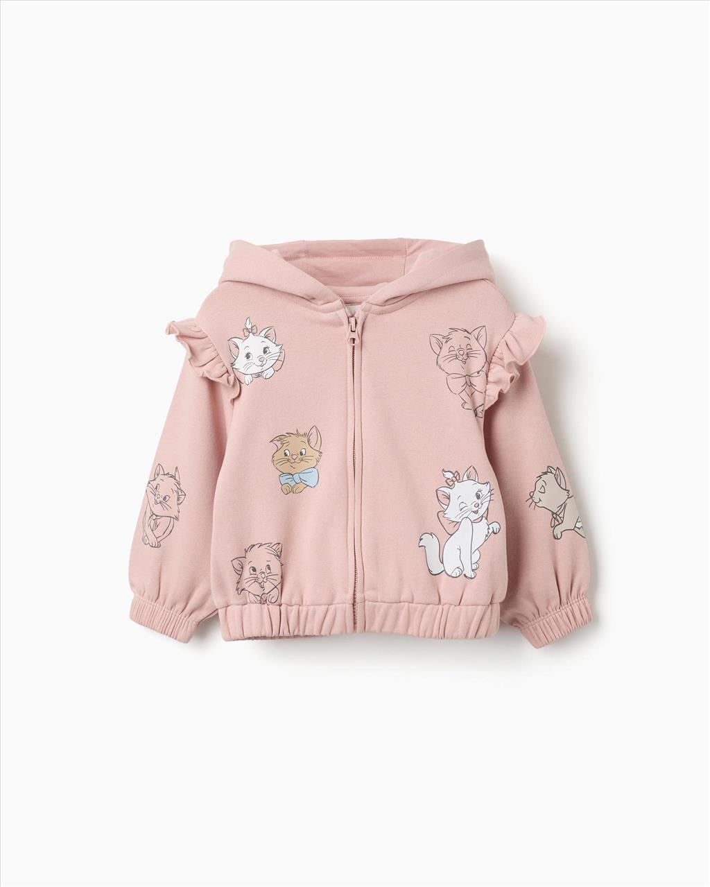 ΦΟΥΤΕΡ ZIP HOODIES PINK BABY GIRL ZIPPY 6M-3Y