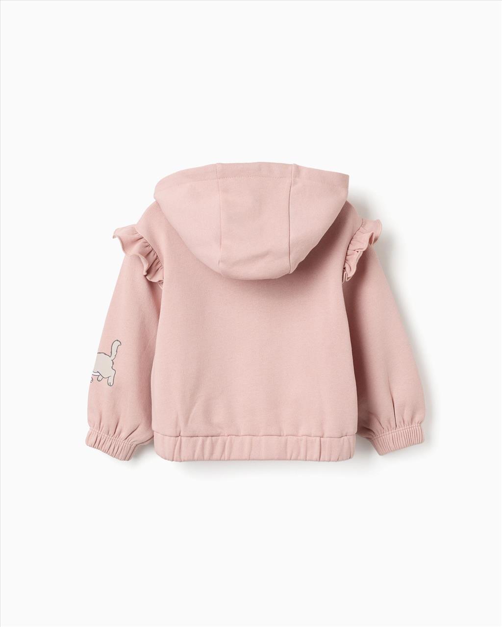 ΦΟΥΤΕΡ ZIP HOODIES PINK BABY GIRL ZIPPY 6M-3Y - Image 2