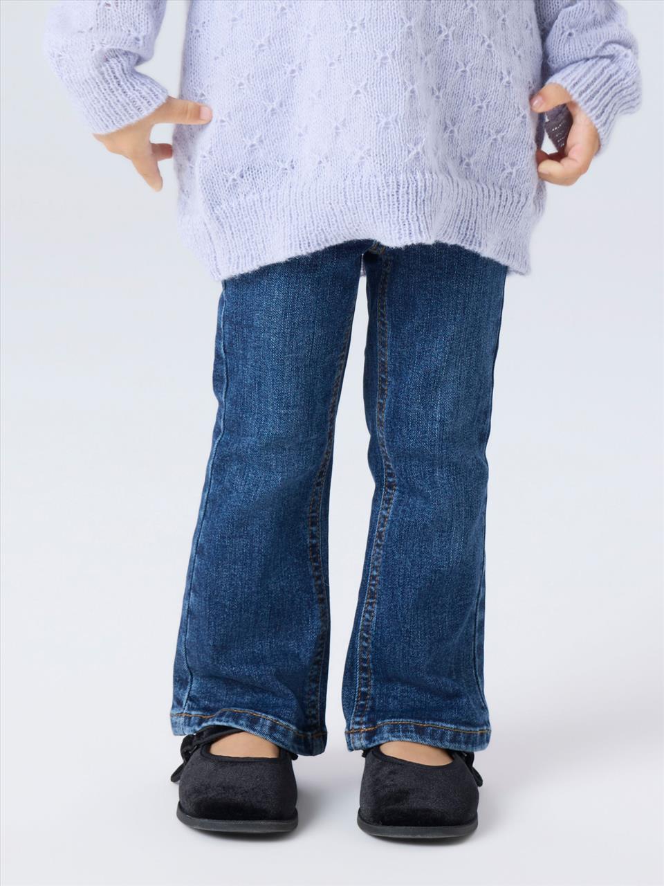 WIDE LEG DENIM BLUE GIRL NAME IT S18M-7Y - Image 3