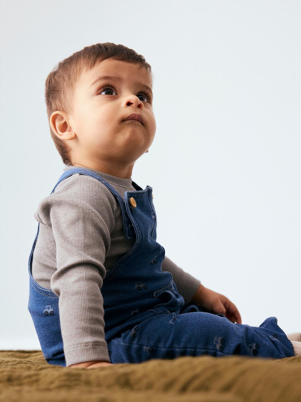 OVERALL DENIM BLUE BABY BOY NAME IT S1M-18M