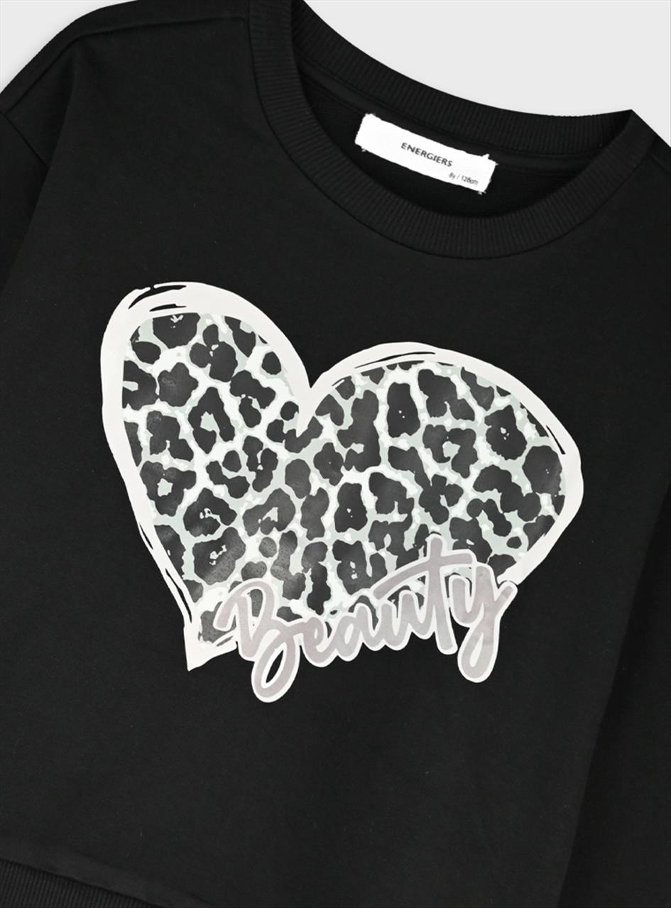 ΣΕΤ ΜΠΛΟΥΖΑ-ΚΟΛΑΝ COTTON BLACK GIRL ENERGIERS S6-16 - Image 4