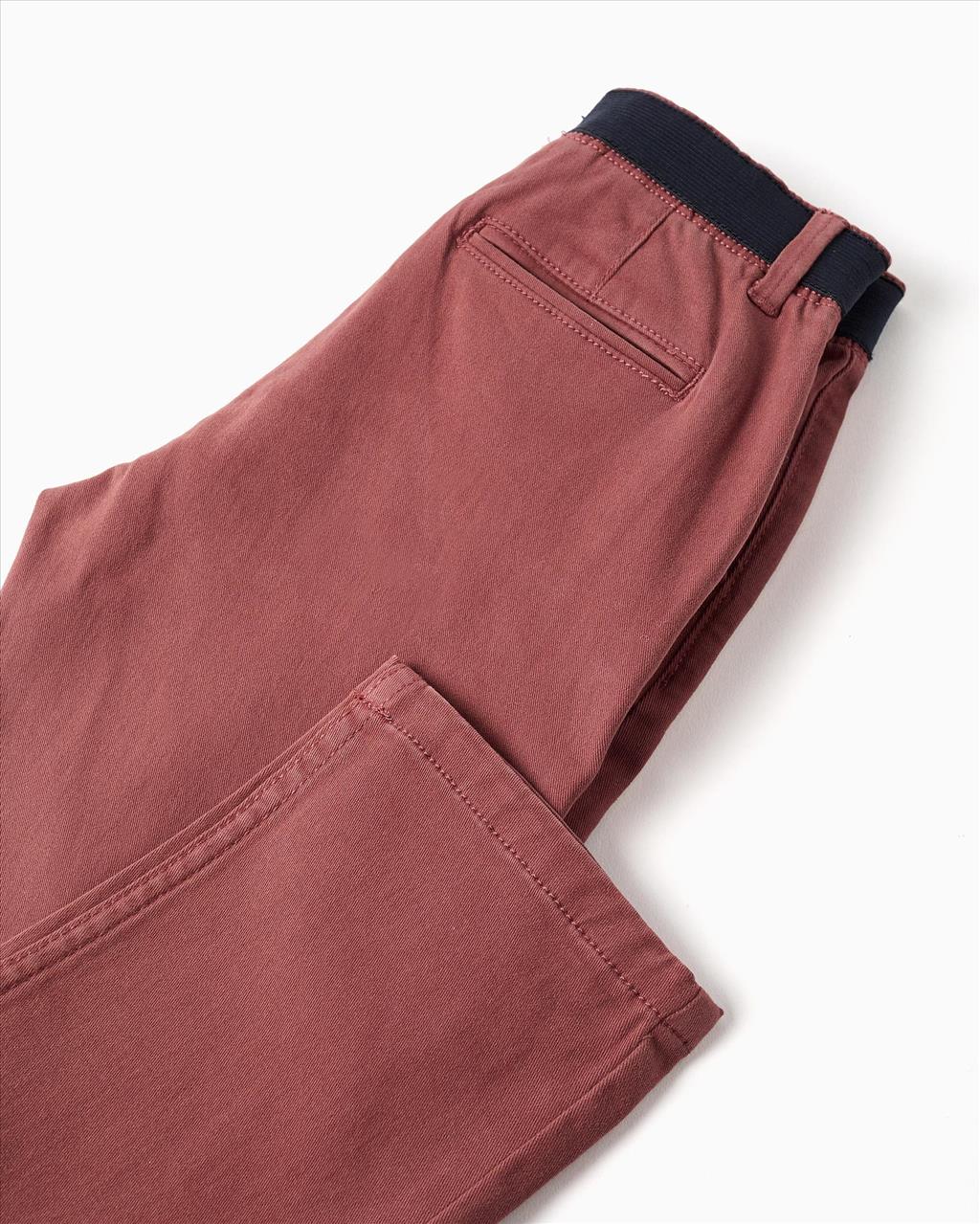 ΠΑΝTΕΛΟΝΙ CHINO BROWN BOY ZIPPY S3-14 - Image 2
