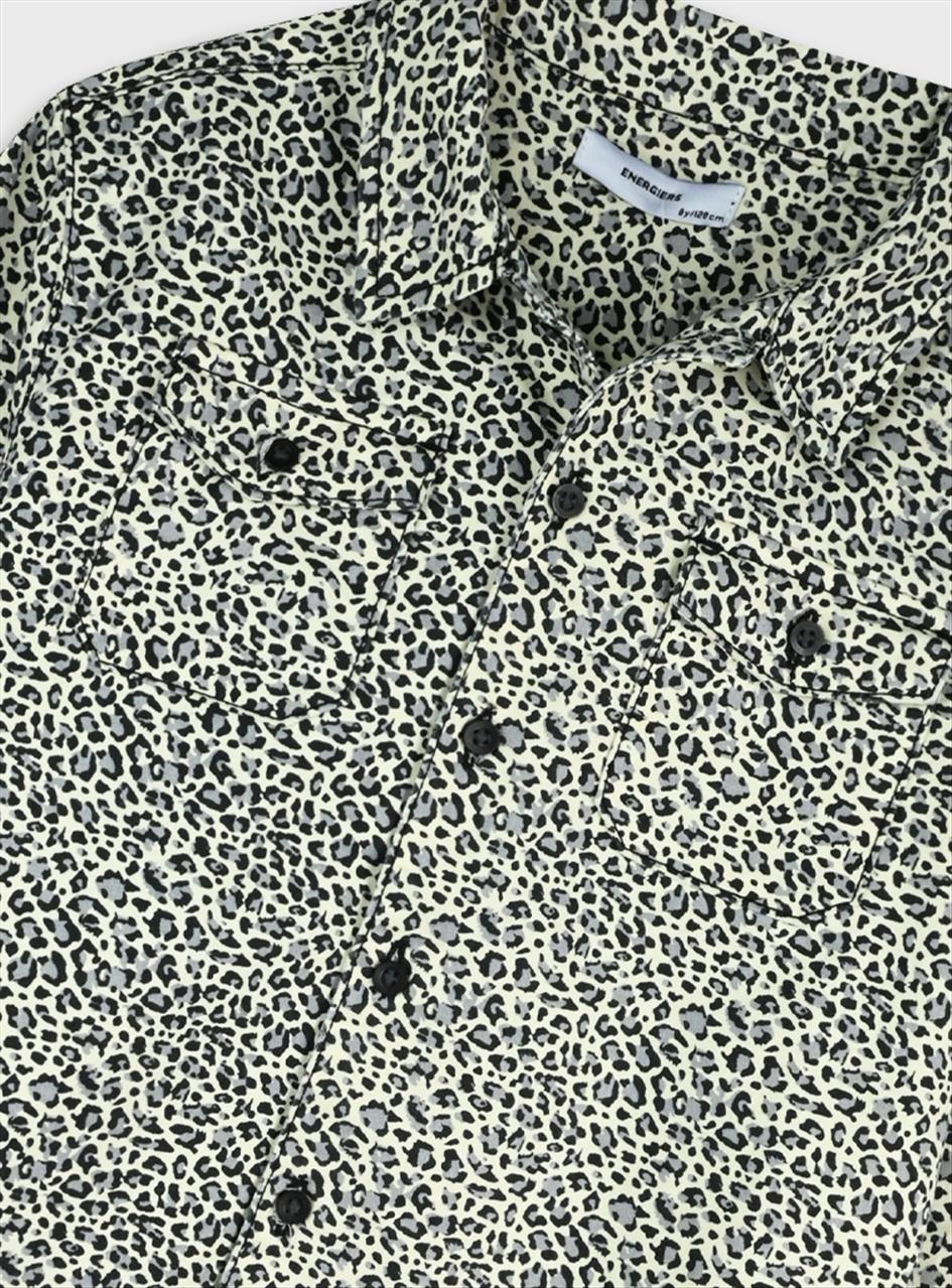 ΠΟΥΚΑΜΙΣΟ M/M COTTON ANIMAL PRINT GIRL ENERGIERS S6-16 - Image 3