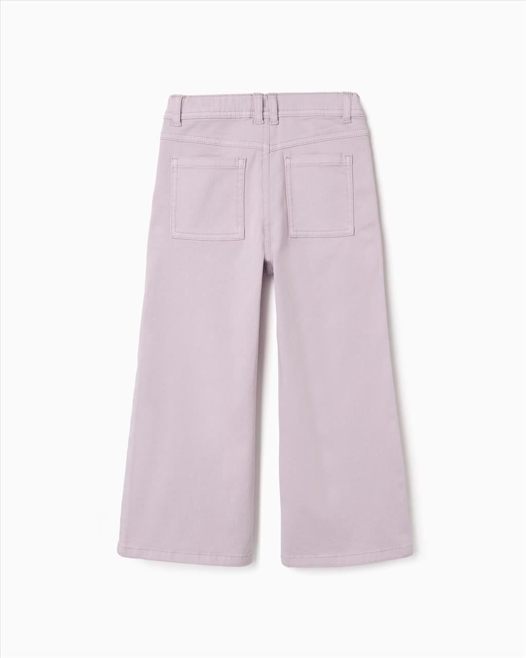 ΠΑΝΤΕΛΟΝΙ SOFT DENIM LILAC GIRL ZIPPY S3-14 - Image 2