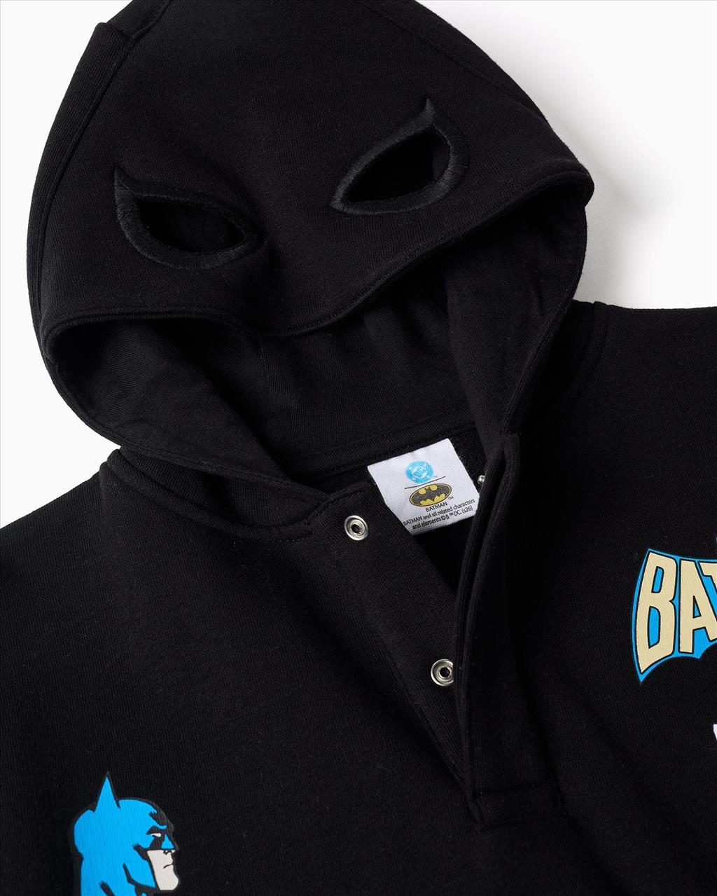 ΦΟΥΤΕΡ HOODIES *BATMAN* BLACK BOY ZIPPY S3-12 - Image 4