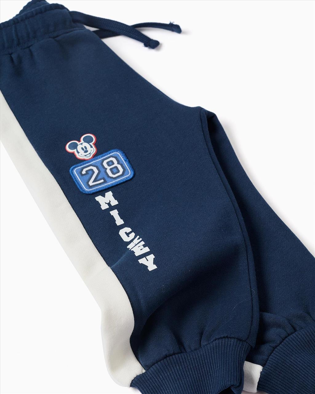 JOG PANTS COTTON DARK BLUE BOY ZIPPY S6M-6Y - Image 4