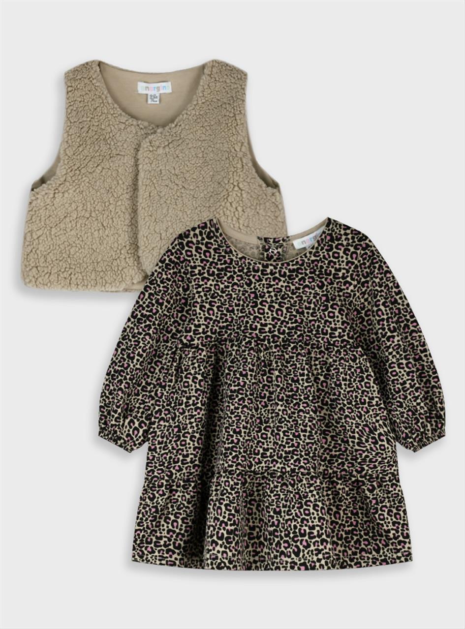 ΣΕΤ ΦΟΡΕΜΑ-ΓΙΛΕΚΟ ANIMAL PRINT BABY GIRL ENERGIERS S6M-2Y