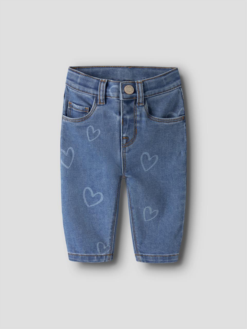 ΠΑΝΤΕΛΟΝΙ DENIM BLUE BABY GIEL NAME IT S1M-18M