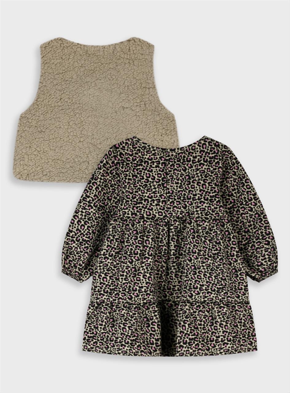 ΣΕΤ ΦΟΡΕΜΑ-ΓΙΛΕΚΟ ANIMAL PRINT BABY GIRL ENERGIERS S6M-2Y - Image 2