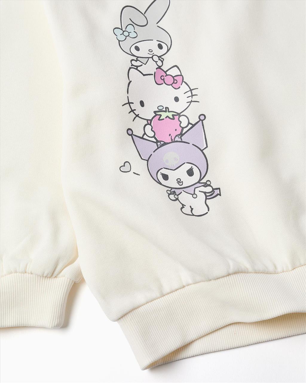 ΦΟΥΤΕΡ HOODIES HELLO KITTY GIRL ZIPPY S3-14 - Image 4