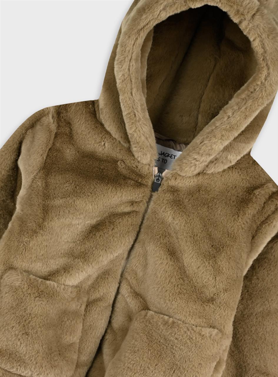 ΜΠΟΥΦΑΝ HOODIE ΚΑΦΕ ΜΕ ΓΟΥΝΑ ENERGIERS - Image 3
