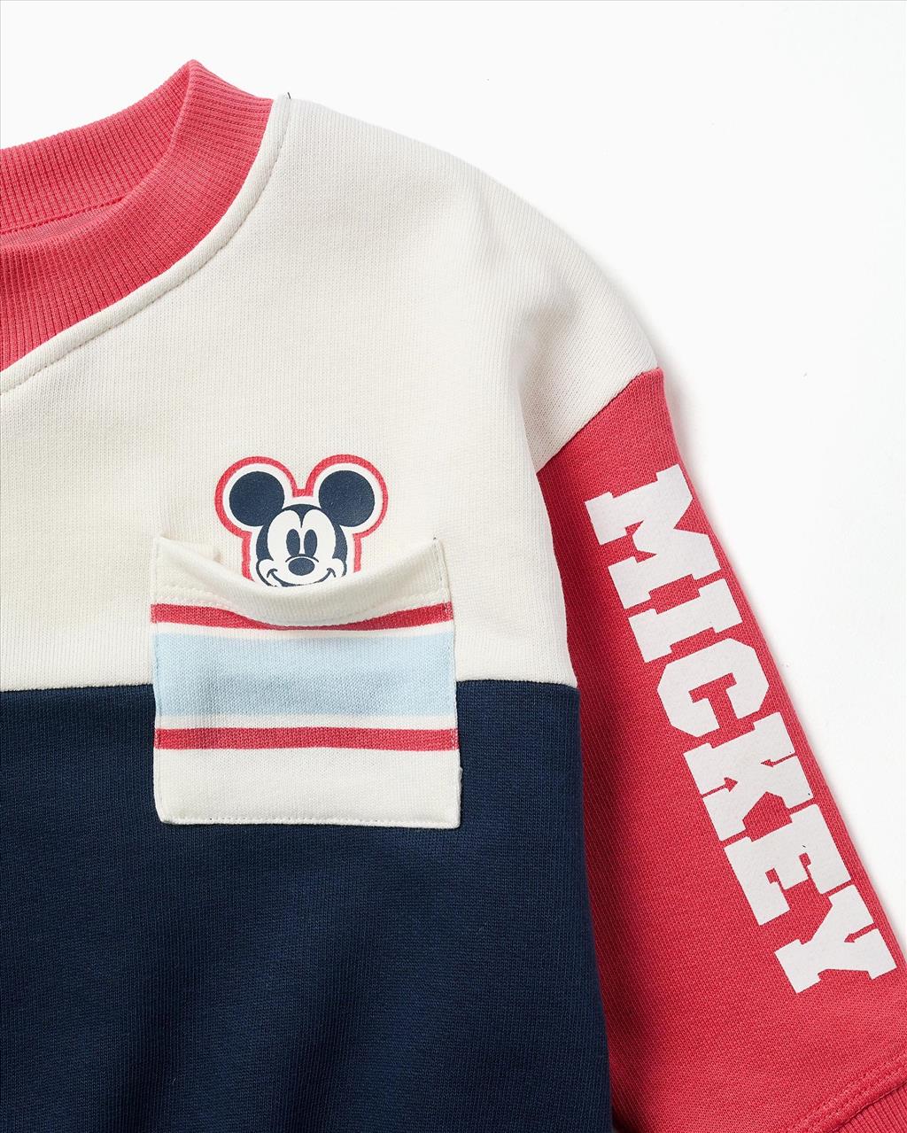 ΜΠΛΟΥΖΑ Μ/Μ *MICKEY* BLUE BABY BOY ZIPPY S6M-6Y - Image 3