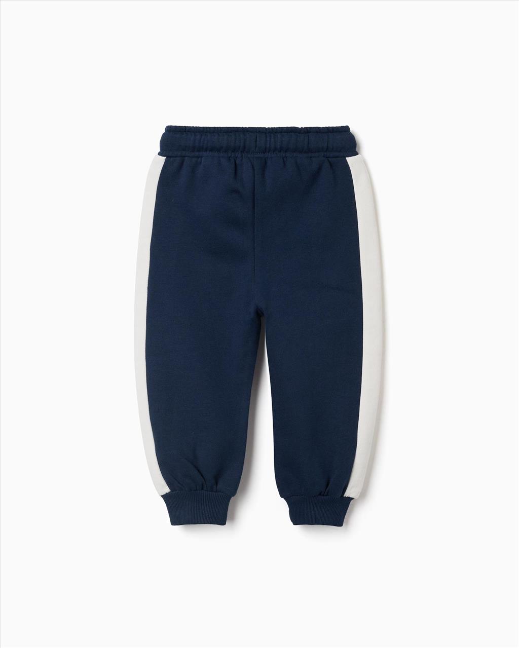 JOG PANTS COTTON DARK BLUE BOY ZIPPY S6M-6Y - Image 2