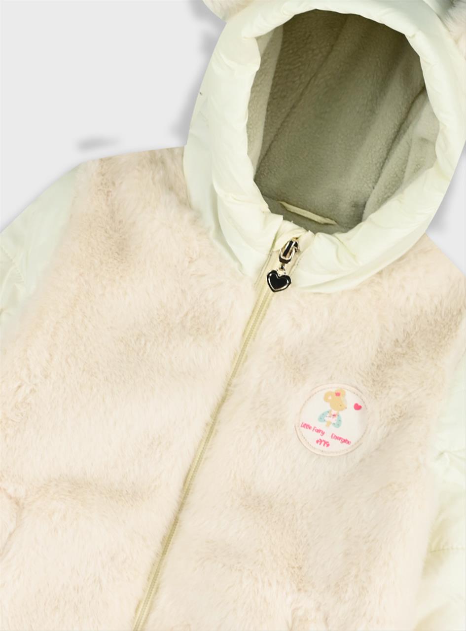 ΜΠΟΥΦΑΝ HOODIE ΕΚΡΟΥ ΜΕ ΓΟΥΝΑ ENERGIERS - Image 3