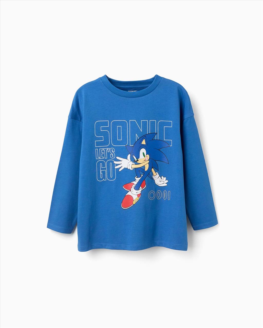 TSHIRT M/M *SONIC* BLUE BOY ZIPPY S3-12