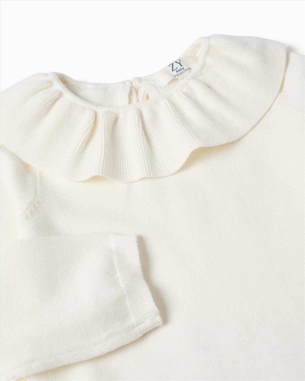 ΜΠΛΟΥΖΑ ΠΛΕΚΤΗ BABY GIRL ZIPPY S6M-3Y - Image 3