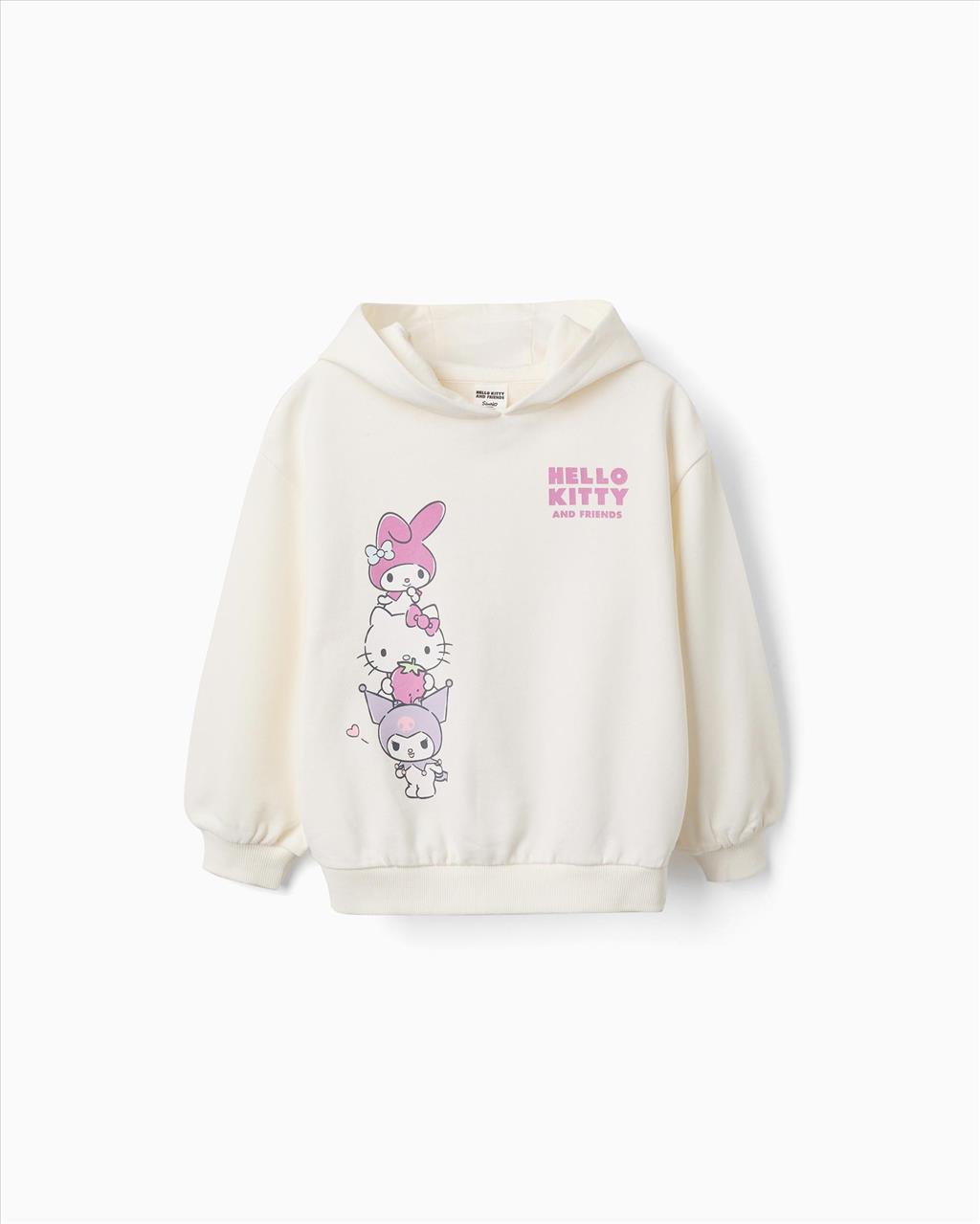 ΦΟΥΤΕΡ HOODIES HELLO KITTY GIRL ZIPPY S3-14
