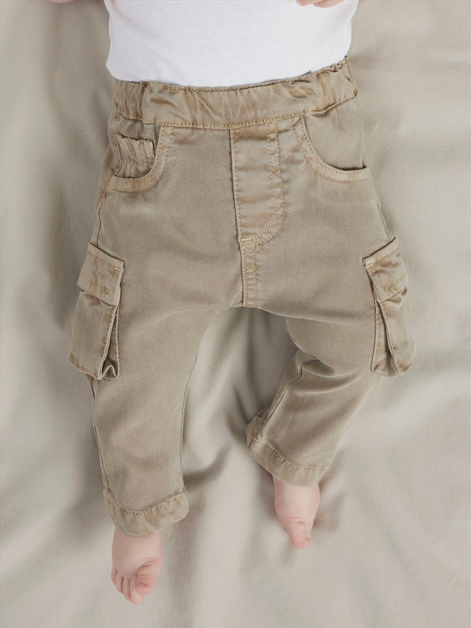 ΠΑΝΤΕΛΟΝΙ DENIM CARGO TAUPE BABY BOY NAME IT S1M-18M - Image 4