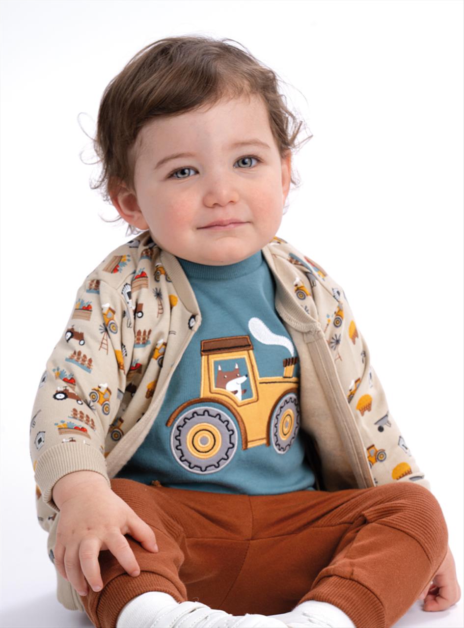 ΣΕΤ ΖΑΚΕΤΑ/ΜΠΛΟΥΖΑ/ΠΑΝΤΕΛΟΝΙ BABY BOY ENERGIERS S6M-2Y