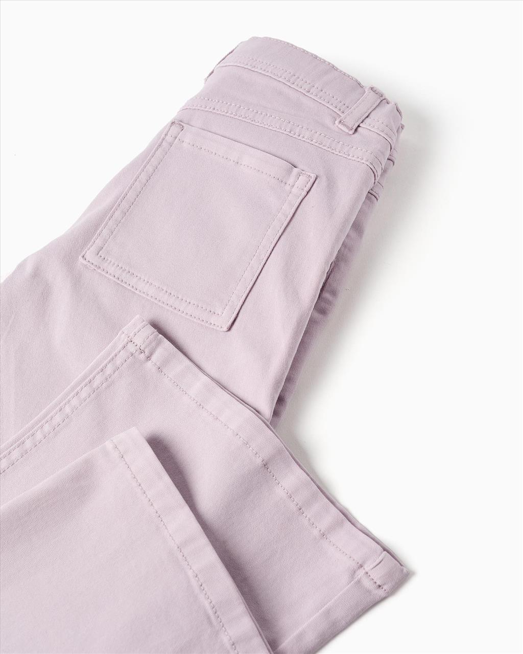 ΠΑΝΤΕΛΟΝΙ SOFT DENIM LILAC GIRL ZIPPY S3-14 - Image 4