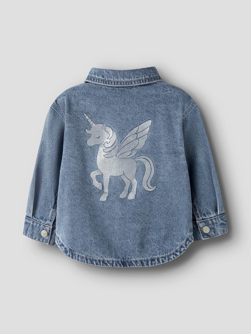 JACKET DENIM BLUE GIRL NAME IT S18M-7Y - Image 3